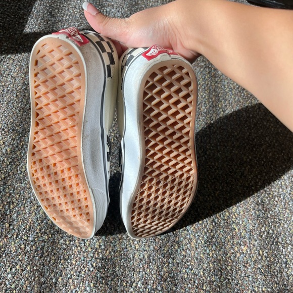 Women’s Checkerboard Vans - Picture 5 of 5